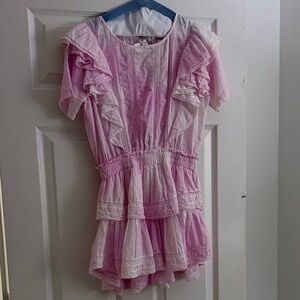 LoveShackFancy Natasha Heritage Mini Dress